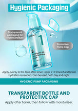 Numbuzin No.1 serum hygienic pump packaging and application