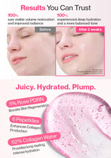 [NUMBUZIN] No.2 Rose PDRN Collagen Plumping Serum 30ml product detail image 3