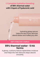 NUMBUZIN No.4 toner 89 percent thermal water and five hyaluronic acid forms
