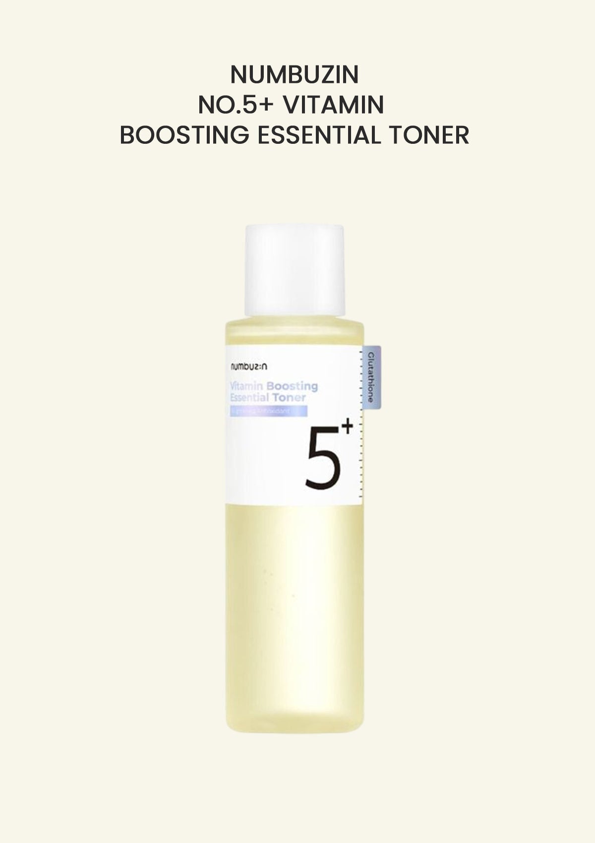 NUMBUZIN No.5+ Vitamin Boosting Essential Toner 200ml bottle