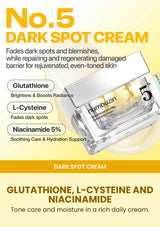 Numbuzin No.5 dark spot cream with glutathione L-cysteine and niacinamide