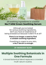 NUMBUZIN No.7 serum 29-ingredient botanical soothing blend