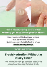 NUMBUZIN No.7 watery gel texture with a fresh non-sticky finish
