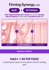 NUMBUZIN No.9 NAD+ and 50 peptide firming synergy