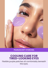 NUMBUZIN No.9 pearlescent purple hydrogel eye patches