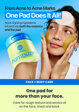 Numbuzin No.0 azela cica balancing dual pad for face and body