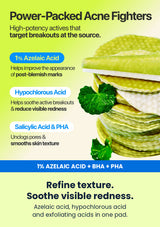 Numbuzin No.0 toner pads with azelaic acid hypochlorous acid salicylic acid and PHA
