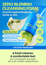 Numbuzin No.0 Zero Blemish cleansing foam for acne-prone skin