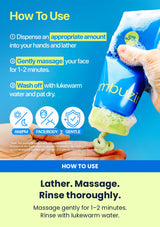 How to use Numbuzin No.0 sulfur cleansing foam
