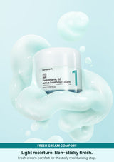 Numbuzin No.1 soothing cream with aqua moisture texture