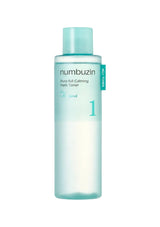 One Numbuzin No.1 Pure-full Calming Herb Toner 300ml in current packaging on a clean white background