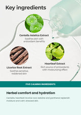 Numbuzin No.1 calming toner centella heartleaf licorice betaine panthenol ingredients
