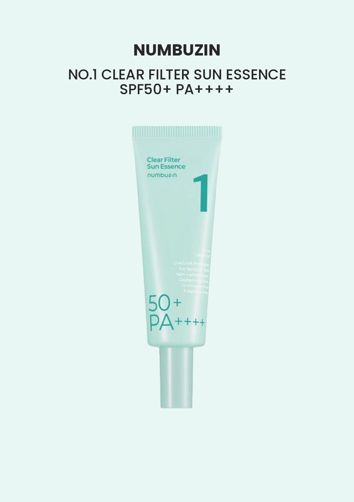 NUMBUZIN No.1 Clear Filter Sun Essence SPF50+ PA++++ 50ml