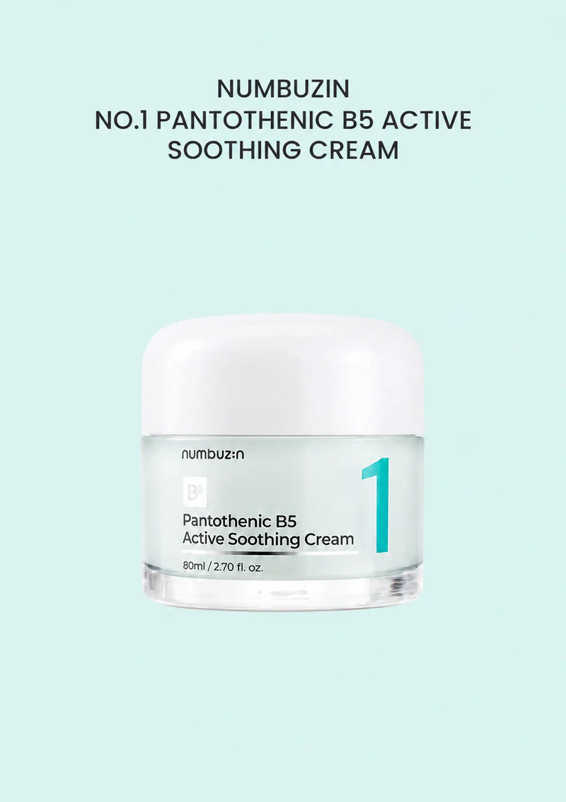 NUMBUZIN No.1 Pantothenic B5 Active Soothing Cream 80ml