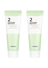 Numbuzin No.2 Cica Ceramide Repair Cream 60ml two tubes, buy 1 plus 1 free