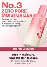 Numbuzin No.3 Bifida Bakuchiol Zero Pore Milky Moisturizer 150ml — zero pore moisturizer