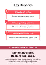Numbuzin No.3 Bifida Bakuchiol Zero Pore Milky Moisturizer 150ml — daily pore and moisture care