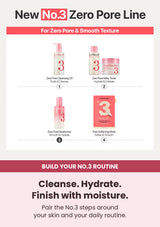 Numbuzin No.3 Bifida Bakuchiol Zero Pore Milky Moisturizer 150ml — build your no.3 routine