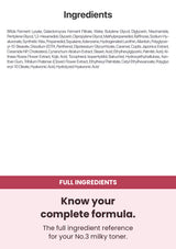 Numbuzin No.3 Bifida Bakuchiol Zero Pore Milky Toner Light 200ml — full ingredients