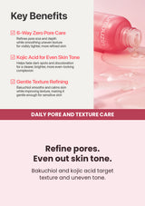 Numbuzin No.3 Bifida Bakuchiol Zero Pore Serum 30ml — daily pore and texture care