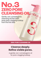 Numbuzin No.3 Bifida Bakuchiol Zero Pore Cleansing Oil 200ml — zero pore cleansing oil