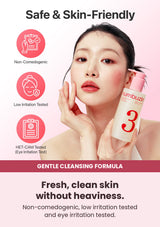 Numbuzin No.3 Bifida Bakuchiol Zero Pore Cleansing Oil 200ml — gentle cleansing formula