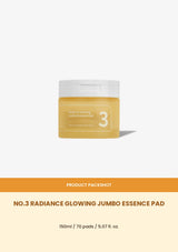 NUMBUZIN No.3 Radiance Glowing Jumbo Essence Pad source card 1 of 9