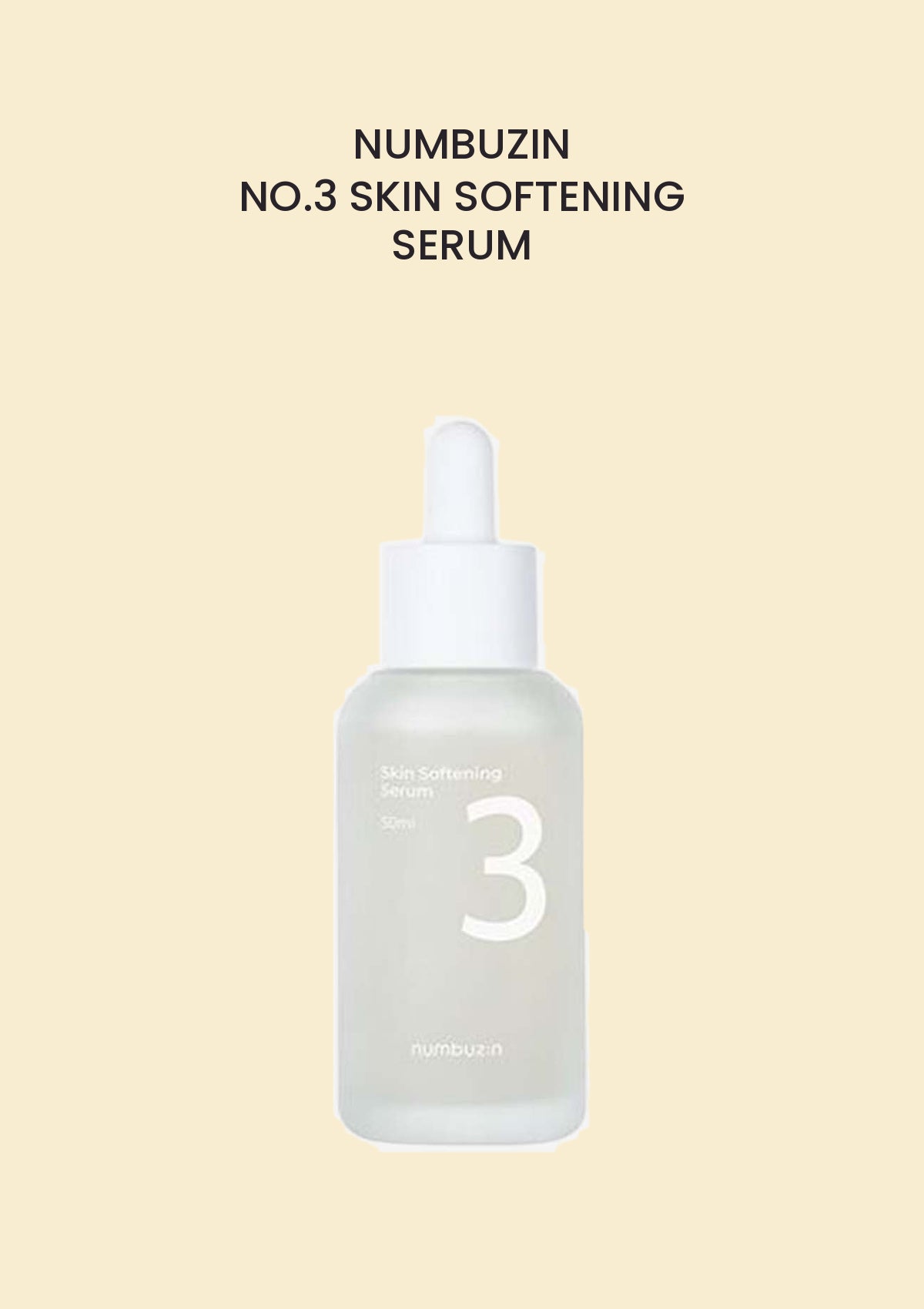 NUMBUZIN No.3 Skin Softening Serum 50ml