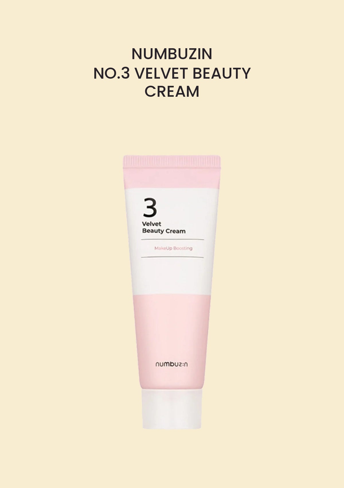 NUMBUZIN No.3 Velvet Beauty Cream 50ml