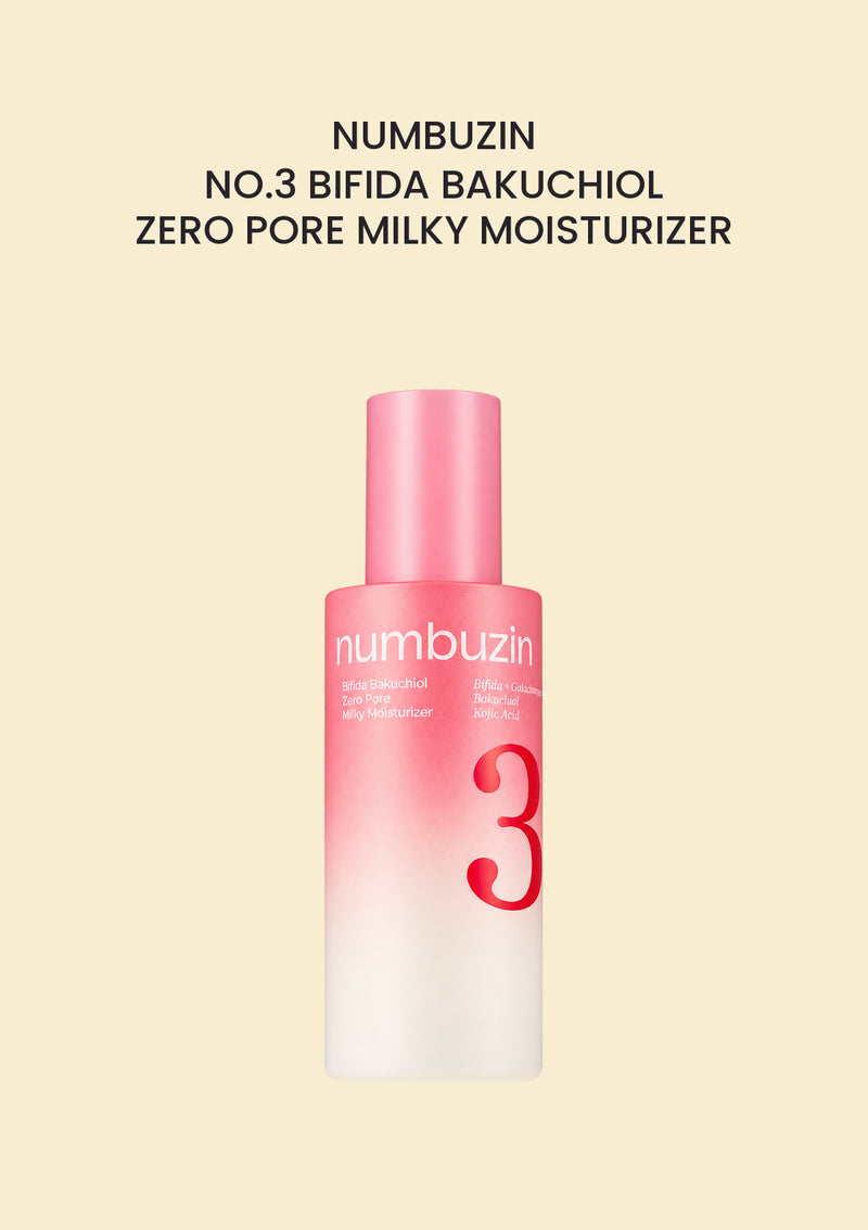 NUMBUZIN No.3 Bifida Bakuchiol Zero Pore Milky Moisturizer 150ml