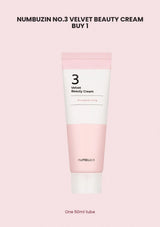 Buy one NUMBUZIN No.3 Velvet Beauty Cream 50ml
