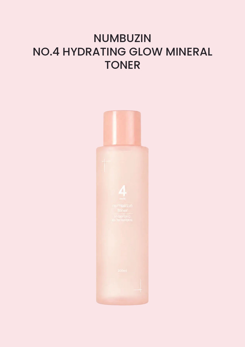 NUMBUZIN No.4 Hydrating Glow Mineral Toner 200ml