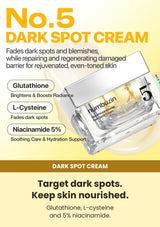 Numbuzin No.5 Glutathione Vitamin Dark Spot Cream 50ml — dark spot cream: Target dark spots. Keep skin nourished.