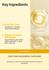 Numbuzin No.5 cream key ingredients for even tone and barrier care