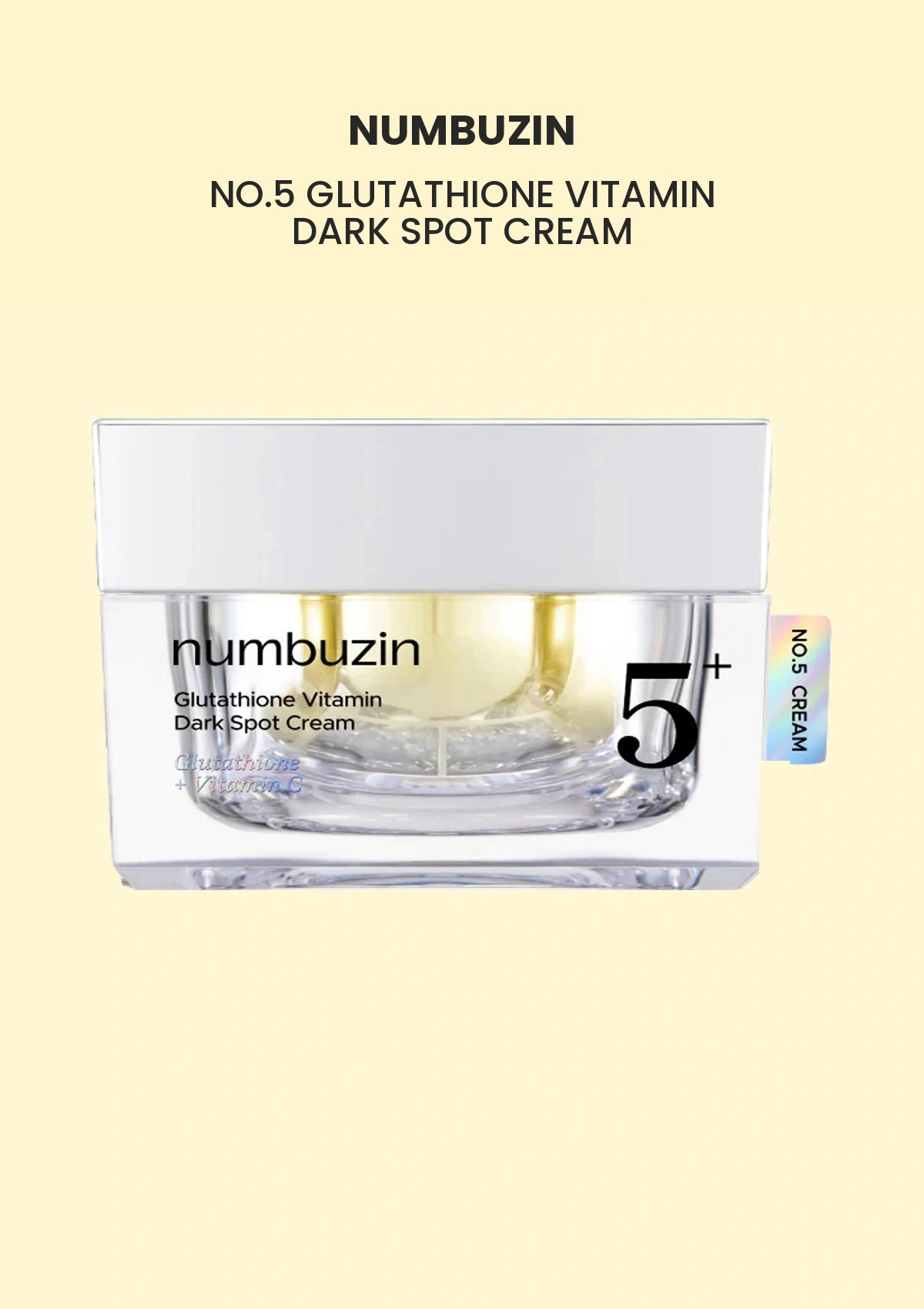 Numbuzin No.5 Glutathione Vitamin Dark Spot Cream 50ml