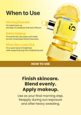 How to use Numbuzin No.5+ tone-up sun serum in morning skincare and before makeup