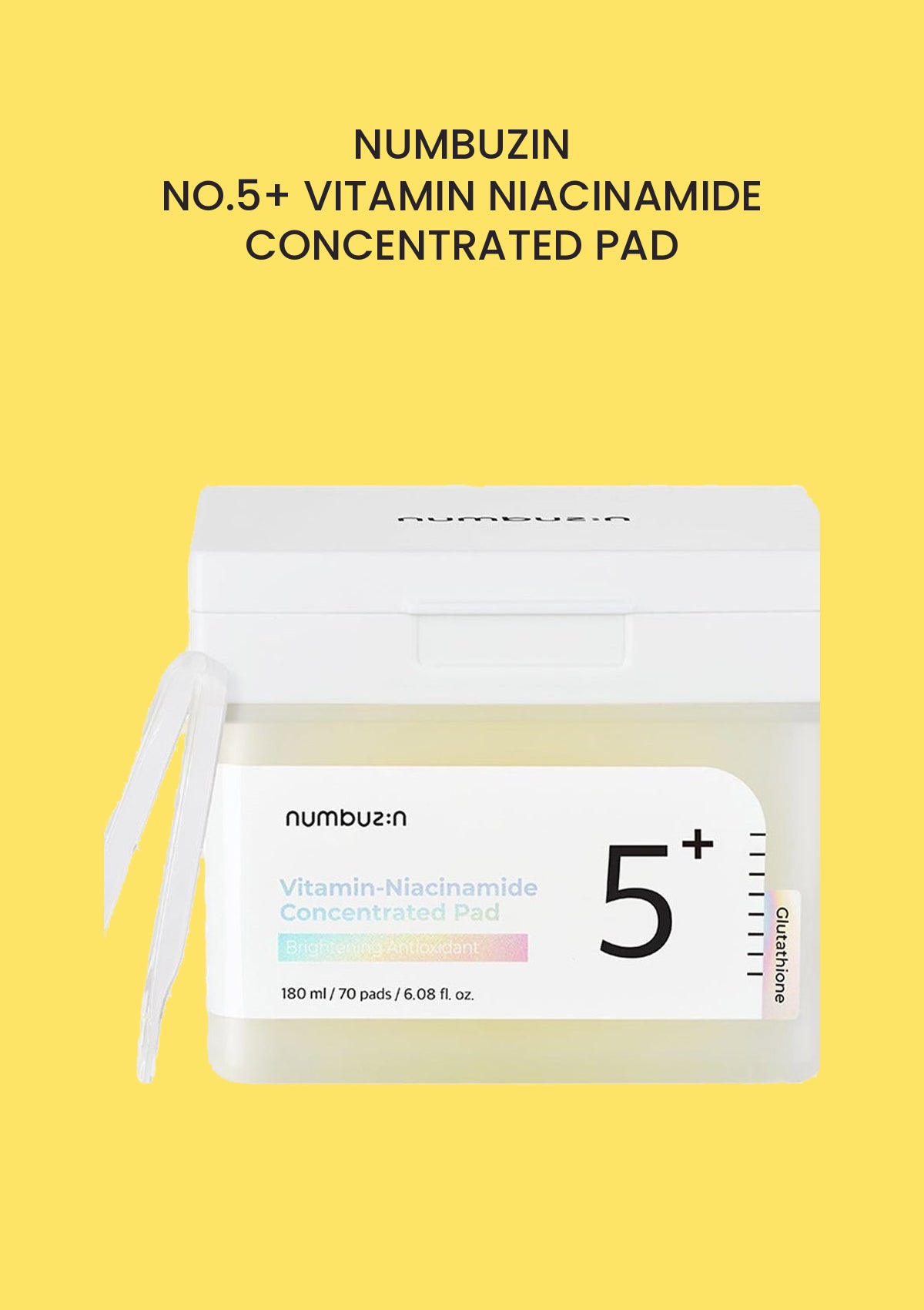 NUMBUZIN No.5+ Vitamin Niacinamide Concentrated Pad