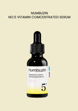 Numbuzin No.5+ Glutathione Vitamin Concentrated Serum 30ml in current packaging