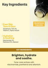 Numbuzin No.5+ Vitamin Concentrated Serum 30ml — key ingredients: Brighten, hydrate and soothe.