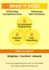 NUMBUZIN No.5+ toner three core brightening comfort and absorption benefits