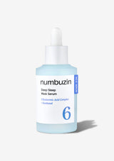 Numbuzin No.6 Deep Sleep Mask Serum 50ml updated white-label bottle on a clean background