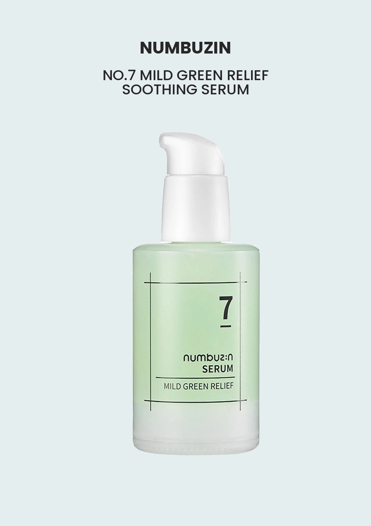 NUMBUZIN No.7 Mild Green Relief Soothing Serum 50ml