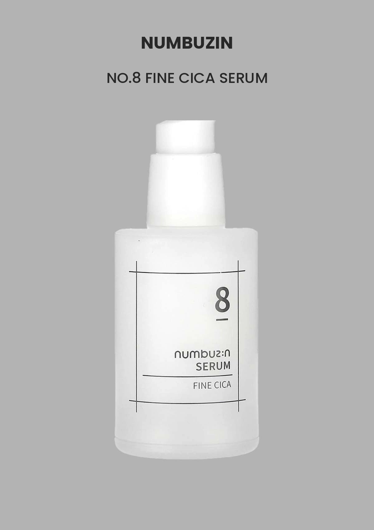 NUMBUZIN No.8 Fine Cica Serum 50ml hero image