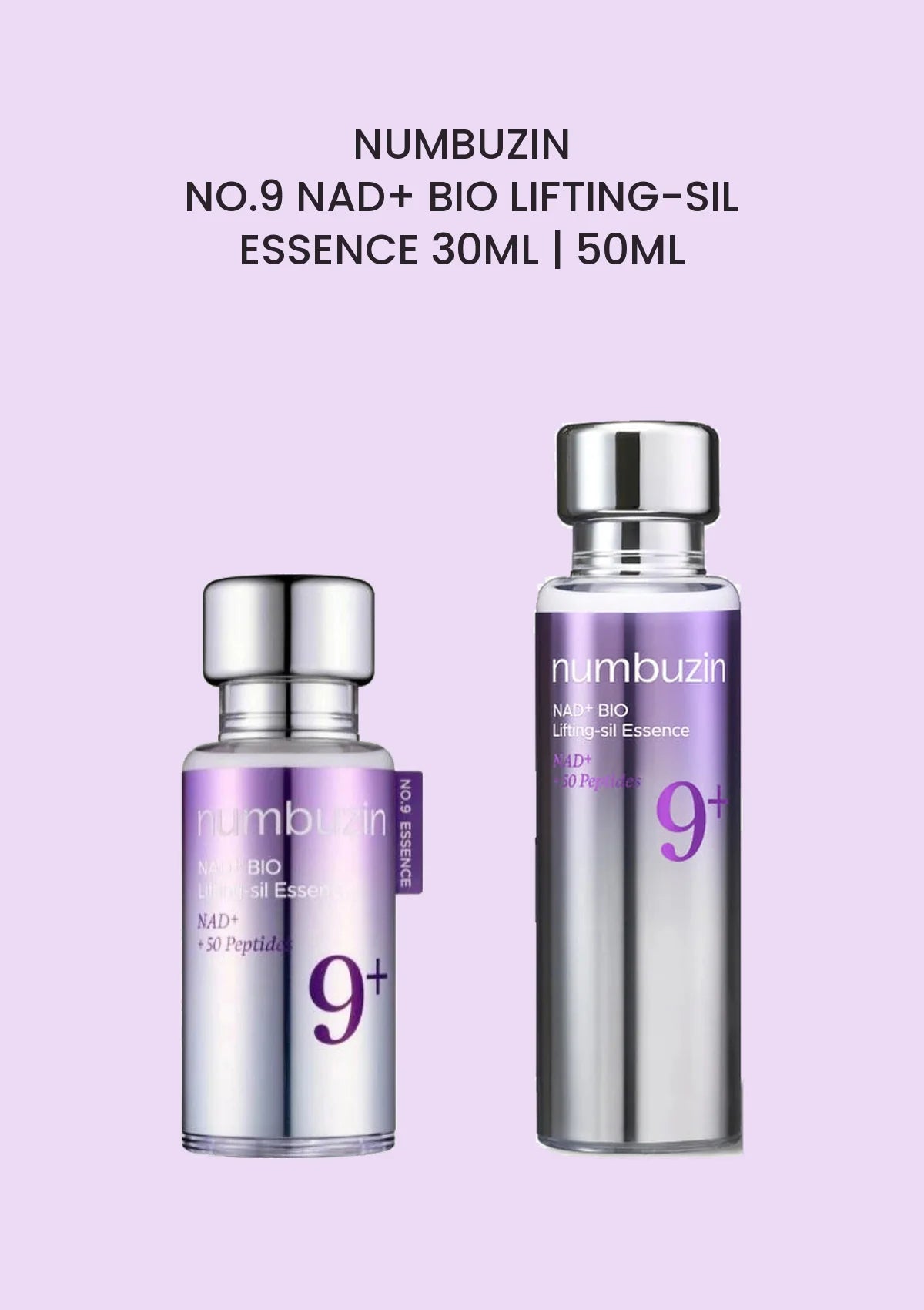 NUMBUZIN No.9 NAD+ Bio Lifting-sil Essence in 30ml and 50ml size options