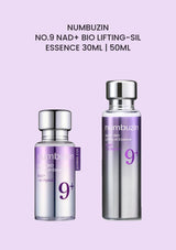 NUMBUZIN No.9 NAD+ Bio Lifting-sil Essence in 30ml and 50ml size options