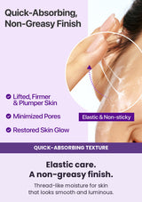 NUMBUZIN No.9 essence — Elastic care. A non-greasy finish. Thread-like moisture for skin that looks smooth and luminous.
