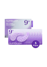 NUMBUZIN No.9 NAD+ Collagen Under Eye Patches five-pair box and sachets