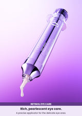 NUMBUZIN No.9 eye10 — Rich, pearlescent eye care. A precise applicator for the delicate eye area.