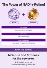 NUMBUZIN No.9 eye10 — Moisture and firmness for the eye area. A rich daily layer for smoother-looking fine lines.