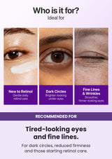 NUMBUZIN No.9 eye10 — Tired-looking eyes and fine lines. For dark circles, reduced firmness and those starting retinol care.